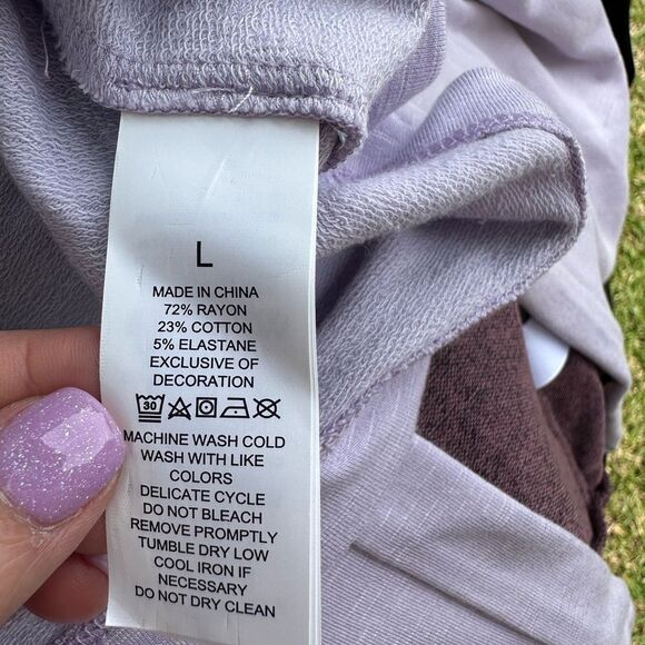 Women’s Kate Spade Matching Set Light Purple Jacket & Crop Pants - Picture 14 of 14